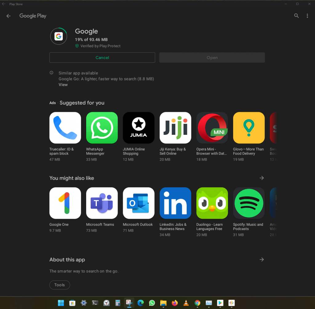 How to Install Google Play and other Android apps on Windows 11