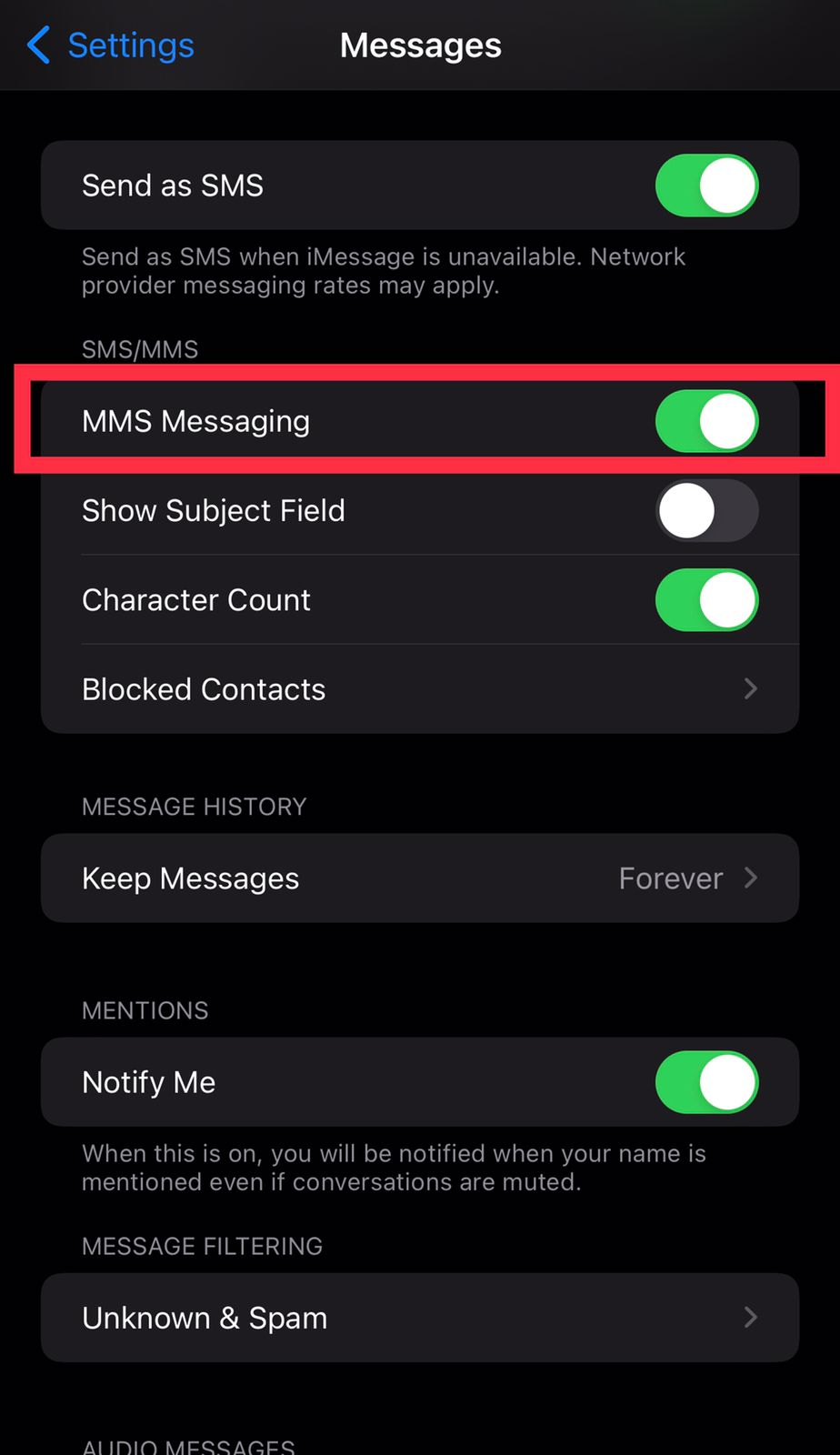 How To Enable MMS Messaging On IPhone